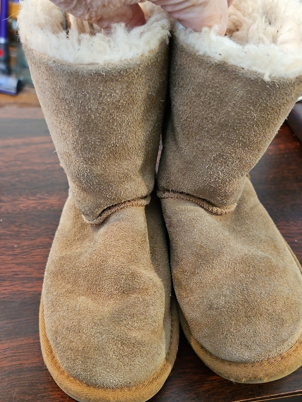 UGG Kids Classic Chestnut Suede Boots